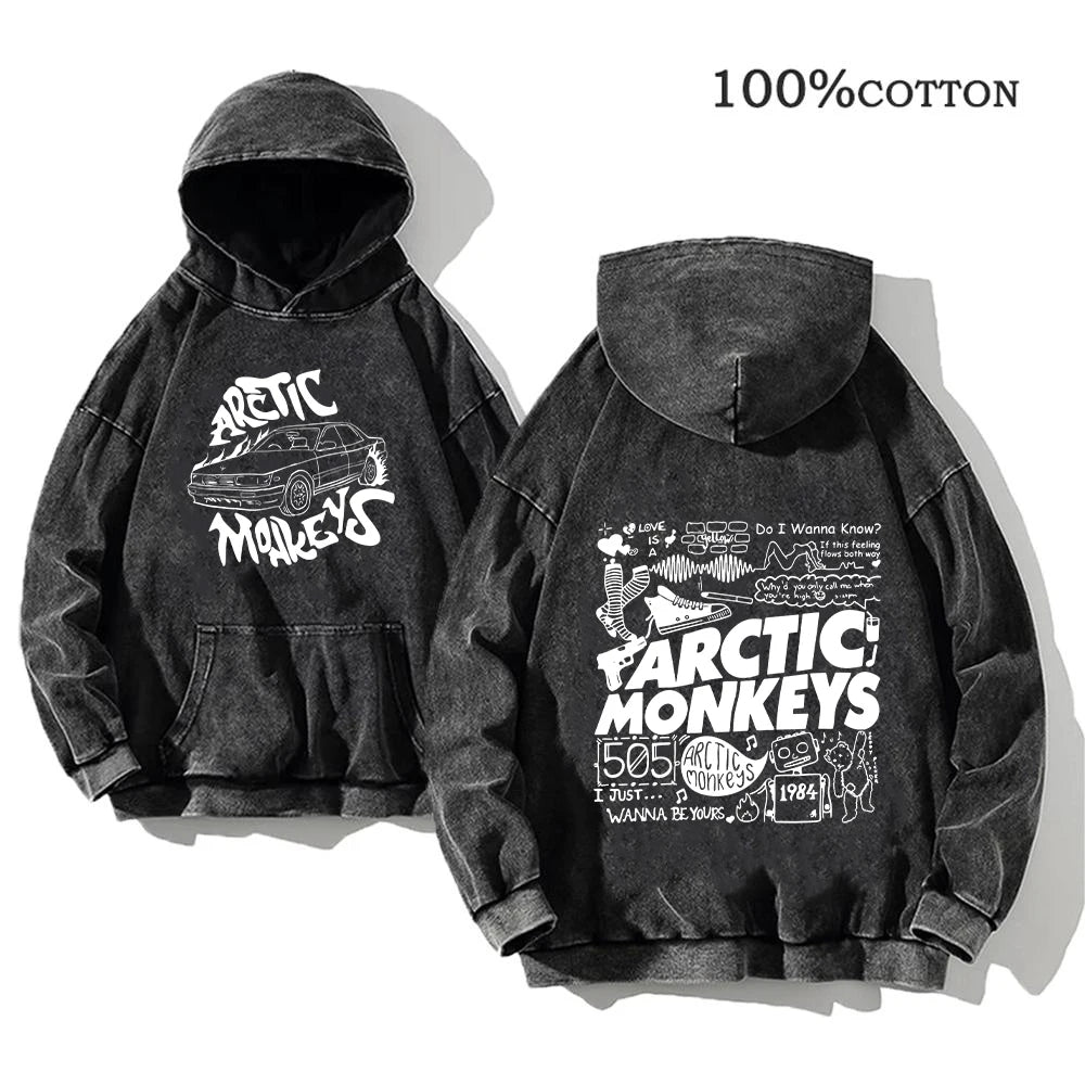 Threadline Y2K Retro Arctic Monkeys Hoodie