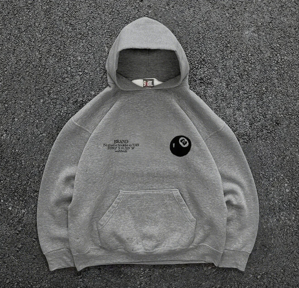 Threadline Y2K Retro 8-ball Hoodie