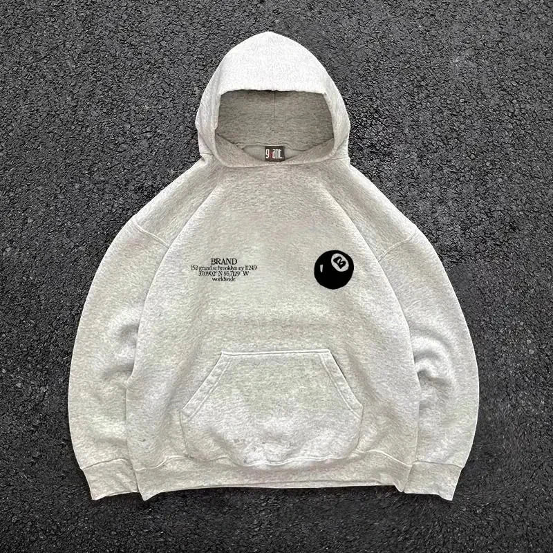 Threadline Y2K Retro 8-ball Hoodie