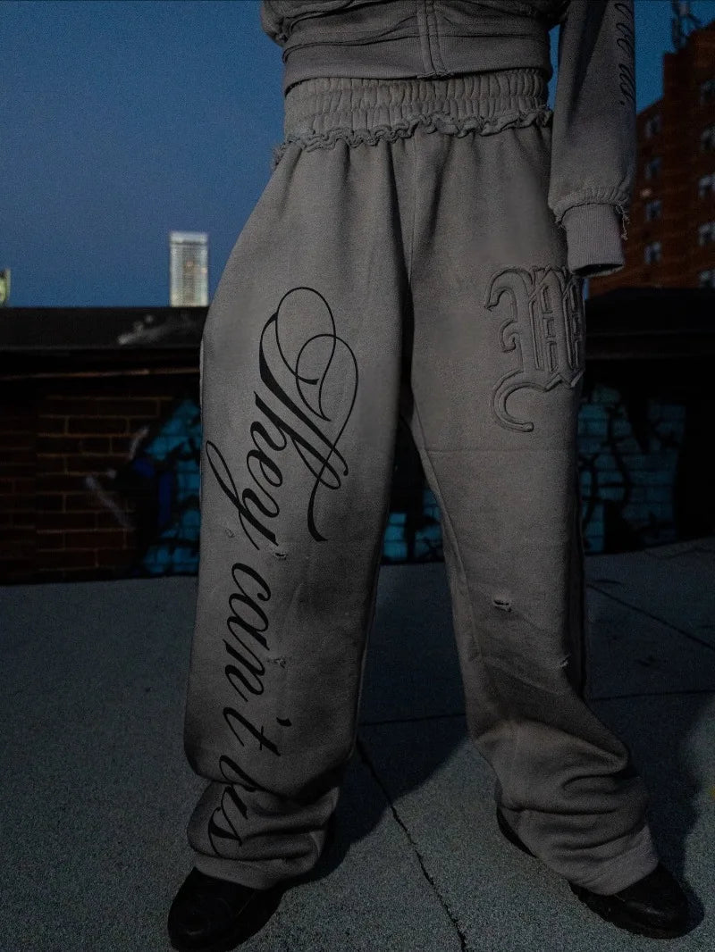 Threadline Y2K Clothing Hoodie Set