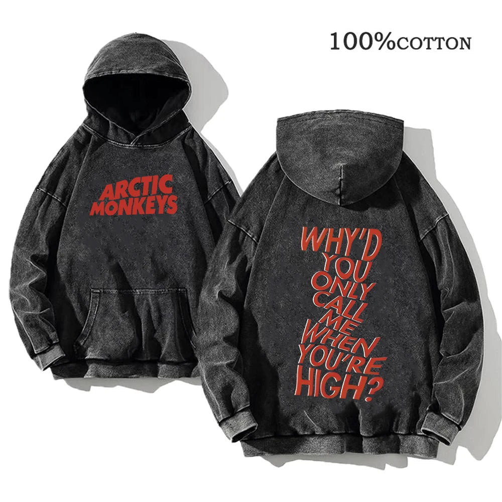 Threadline Y2K Retro Arctic Monkeys Hoodie