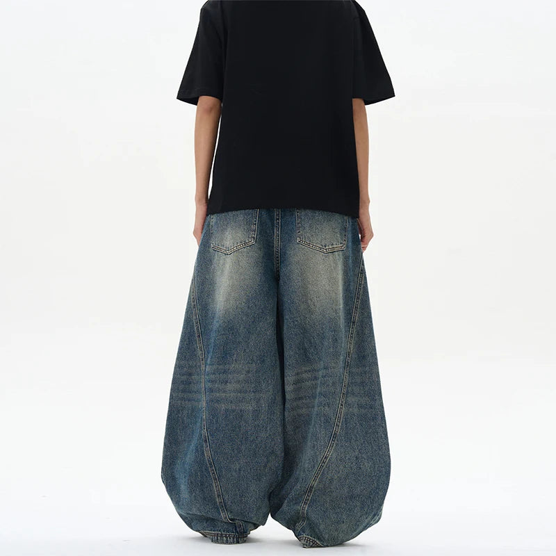 Threadline Y2K Oversized Baggy Jeans