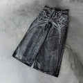 Threadline Y2K Gothic Retro Oversized Baggy Jeans