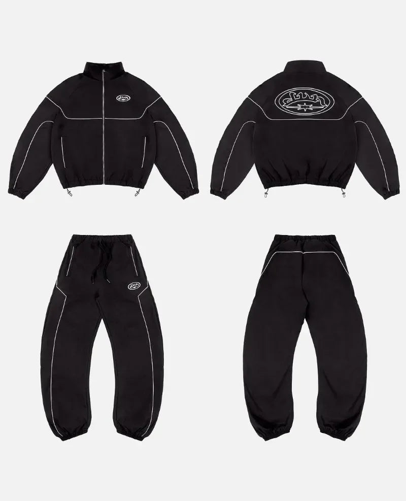 Threadline Y2K Gothic Matching Tracksuit