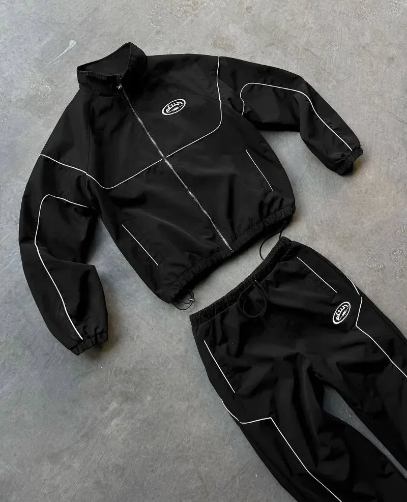 Threadline Y2K Gothic Matching Tracksuit