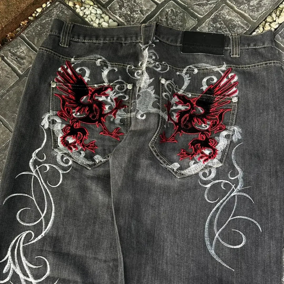 Threadline Y2K Denim Harajuku Oversized Jeans