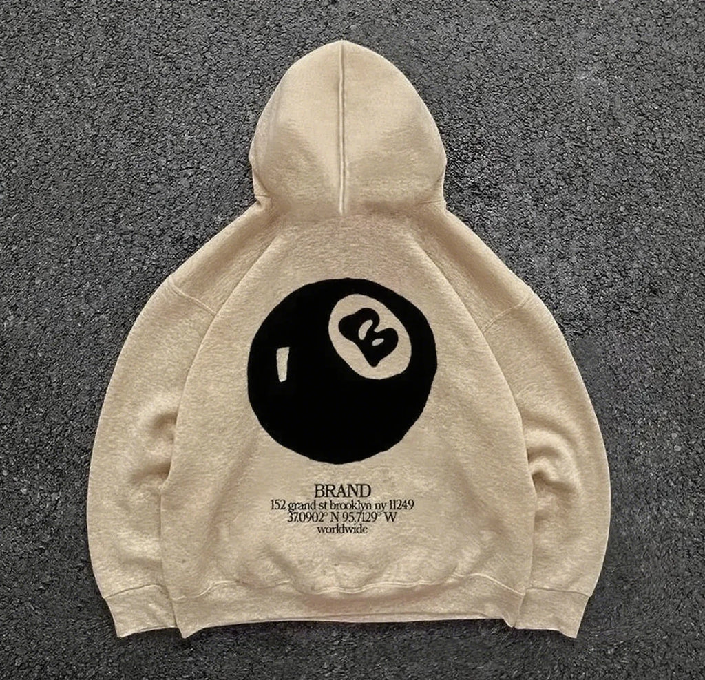 Threadline Y2K Retro 8-ball Hoodie