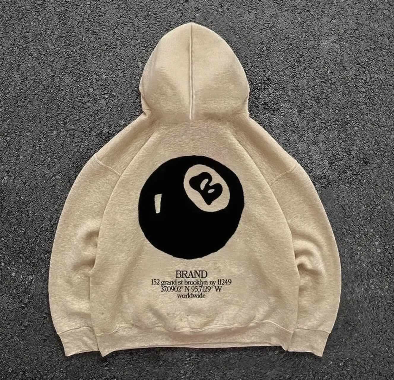 Threadline Y2K Retro 8-ball Hoodie