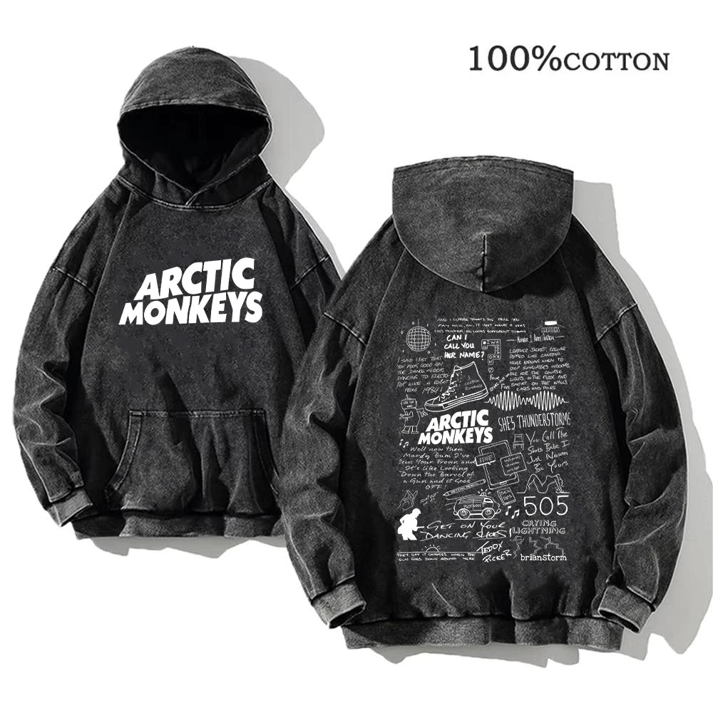 Threadline Y2K Retro Arctic Monkeys Hoodie